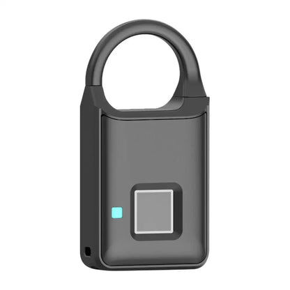 Fingerprint Lock Smart Padlock Thumbprint Door Padlocks Portable Anti-Theft Fingerprint Lock for Bag Drawer Suitcase