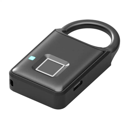 Fingerprint Lock Smart Padlock Thumbprint Door Padlocks Portable Anti-Theft Fingerprint Lock for Bag Drawer Suitcase